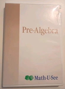 Math U See Pre-Algebra DVD Set  Homeschool Curriculum See Description & Pictures - Imagen 1 de 5