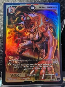 VCard Awakened Worlds First Edition || Feral Buffpup (131/250) || Holofoil 10 - Picture 1 of 1