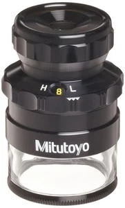 Retícula Lupa Mitutoyo 183-304 8x-16x Aumento 1mm 005 Escala Graduación - Imagen 1 de 3