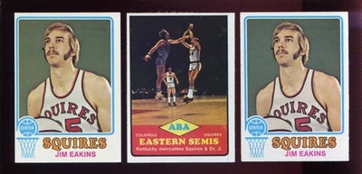 1973-74 Topps Basketball Virginia Squires Card Lot of (3) - Image 1 of 2