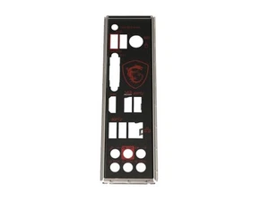 MSI B450 Gaming Plus Max original I/O Blende schwarz - Afbeelding 1 van 1