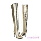 Women Sexy Over The Knee Boots Party High Heels Thigh High Boots Winter Shoes Sz