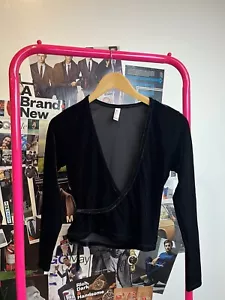 Women’s American Apparel Wrap Top Size S - Picture 1 of 5