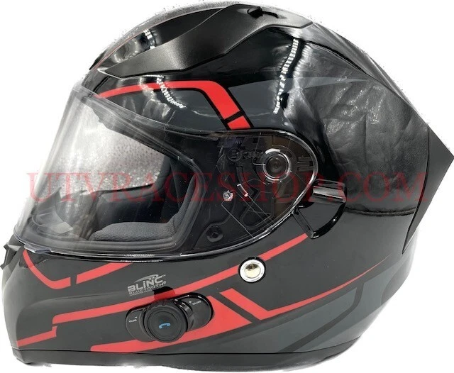 Casco Integrado Torc T15B Bluetooth Rojo Rush X-Pequeño - T15B05RSRD21 Foto 1 de 4