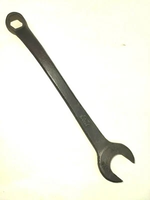 Antigua llave combinada Ford Script 02 modelo T 1" extremo abierto 5/8" caja de 6 puntos Foto 1 de 4