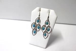 Pendientes artesanales de la Bella Durmiente de Arizona de plata esterlina 0,925 $399,99 - Imagen 1 de 5