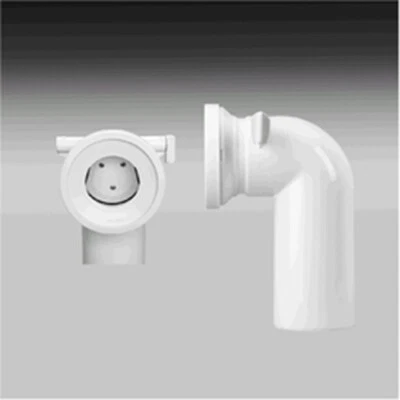 SANIT PP-WC-Anschlussbogen 90Gr.,DN 100 mit verriegelbarem rat blocker - Bild 1 von 2