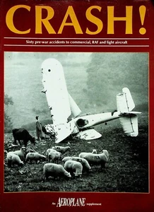 Crash! Magazine 1993 Aeroplane Monthly Supplement Accidents Aircraft Planes - Picture 1 of 4