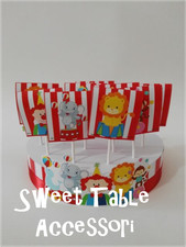 base con 20 lecca lecca sweet table festa compleanno comunione party set circo
