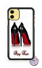 Coque personnalisée talons chaussures princesse pour iPhone i11 Samsung S20 LG Google 4