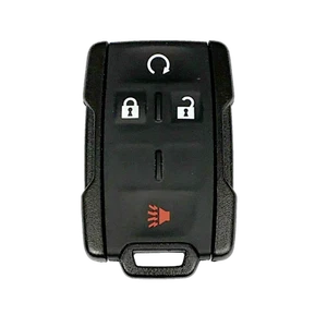 OEM CHEVY GMC Keyless Remote Key Fob 4B RS Black M3N-32337100 - Picture 1 of 3