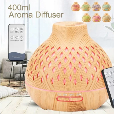 400ml Ultraschall Luftbefeuchter Aroma Diffuser Diffusor Humidifier 7 LED Licht - Bild 1 von 4
