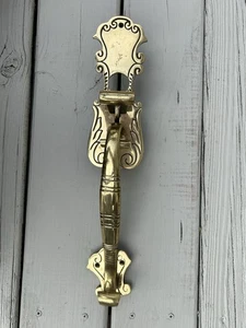 Schlage E51PD OLI 605 Brass Entrance Grip Handle Door Pull / Plate Only - Picture 1 of 13