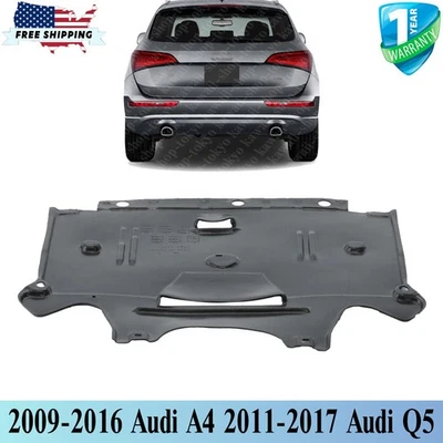 Rear Engine Splash Shield Under Cover For 2009-2016 Audi A4 / 2011-2017 Audi Q5 Foto 1 de 4