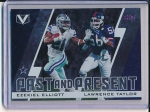 2017 PANINI VERTEX PAST AND PRESENT EZEKIEL ELLIOTT LAWRENCE TAYLOR INSERT - Bild 1 von 1