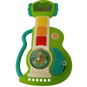 Bright Starts Light & Sound Musical Guitar Toy for Babies - Green - Picture 1 of 8