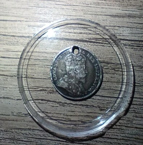 1910 Canadian 10 Cent Dime Silver With Coin Capsule - Picture 1 of 2
