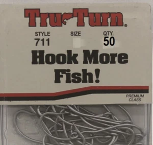 TruTurn 711 Gang Hooks Size 4/0 50 Pack - Picture 1 of 2