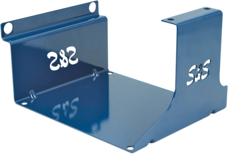 Soporte S&S, motor, empaquetado, azul, Harley-Davidson Big Twin 1999-2006 Foto 1 de 1