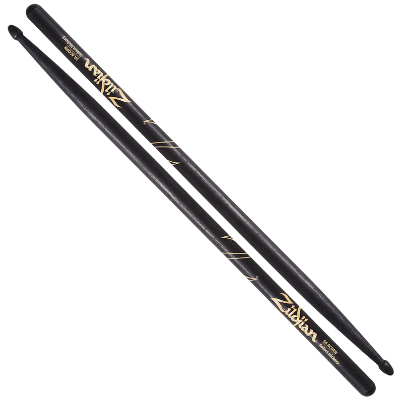 Baquetas Zildjian Z5AACB 5A punta bellota, negras Foto 1 de 1