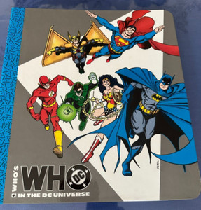 Who's Who in the DC Universe (1990 & 1991): 3 sealed Loose Leaf Sets 1-4 Binder