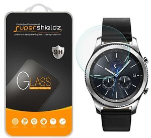 2x Supershieldz Tempered Glass Screen Protector for Samsung Gear S3 Classic