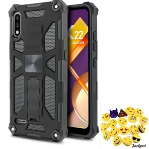 Für LG K22 K22+ Plus K32 Ständer Magnet Stoßfest Handy Hülle Cover + Geschenk - Bild 1 von 22
