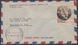 México - 23 de marzo 1956 Ciudad de México Publicidad Cubierta a Estados Unidos - Imagen 1 de 1