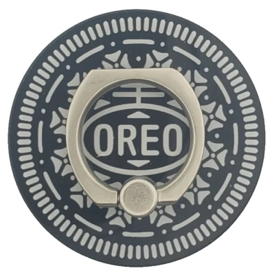 Soporte de agarre de anillo para teléfono celular Nabisco Oreo Cookie soporte de plástico y metal Foto 1 de 4