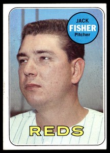 1969 Topps #318 Jack Fisher  VG-EX-B112R1