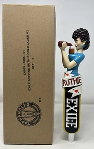 Exile Brewing (Des Moines, IA) Ruthie Gold Lager 11.5” Beer Tap Handle - NIB - Picture 1 of 11