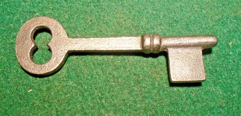 BLANK STEEL 2 15/16" BIT or SKELETON KEY for MORTISE LOCKS  (33156) Cover