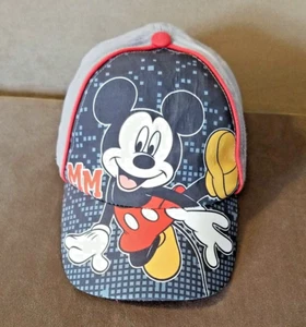 Disney Mickey Mouse Baseball Cap Adjustable Snapback Youth Boys Hat - Picture 1 of 8