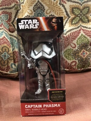 Star Wars Funko Wacky Wobbler Captain Phasma Bobble Head Foto 1 de 4