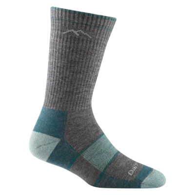 USA DARN TOUGH 1908 Slate Women's Hiker Boot Full Cushion Midweight Hiking Sock - Image 1 of 4