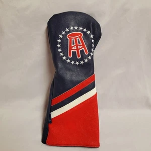 Graitt Barstool Sports Logo Driver Golf Headcover Fairway Wood Red White Blue - Picture 1 of 4