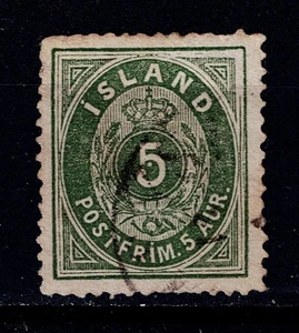 Iceland   Sc# 16   Used   A   Cat Val $14     gtc24 - Picture 1 of 1