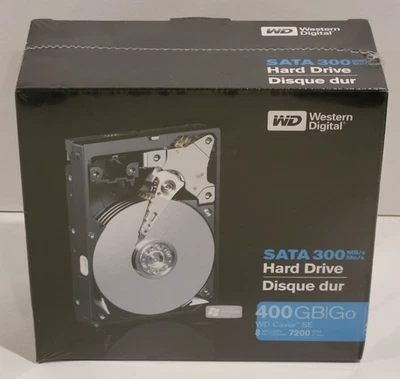NEW Western Digital WD Caviar SE16 400GB SATA Hard Drive 7200 rpm - Image 1 of 4