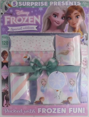 Disney Frozen magazine #187 2025 Story, 120 Stickers + 5 surprise presents - Image 1 of 2