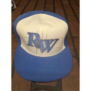 Vintage Rocawear Blue Fitted Cap With Tags Y2K Hat Size 8 Embroidered - Picture 1 of 3