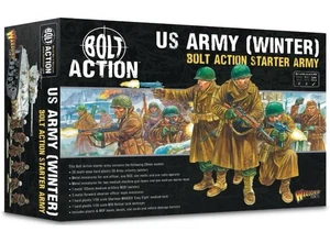 US Army (Winter) Starter Army Bolt Action by Warlord Games-New Sealed - Picture 1 of 5