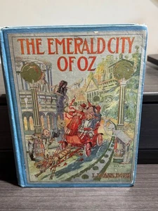 EMERALD CITY OF OZ by L. Frank Baum, !st ed., 1st printing, 1910 - Picture 1 of 24