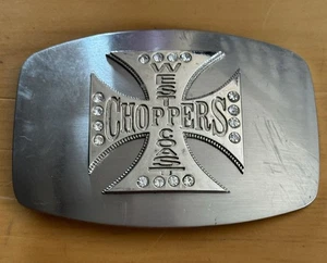 West Coast Choppers Logo Belt Buckle Used - Picture 1 of 5