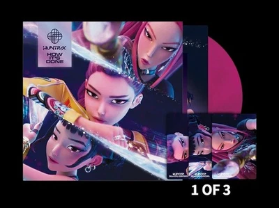 KPop Demon Hunters How It's Done Netflix 7" Single Vinyl, HUNTR/X,1 Card,In-Hand - Image 1 of 3