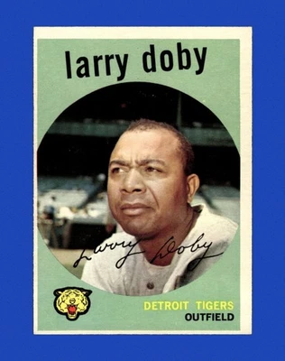 1959 Topps Set-Break #455 Larry Doby como nuevo *GMCARDS* Foto 1 de 2