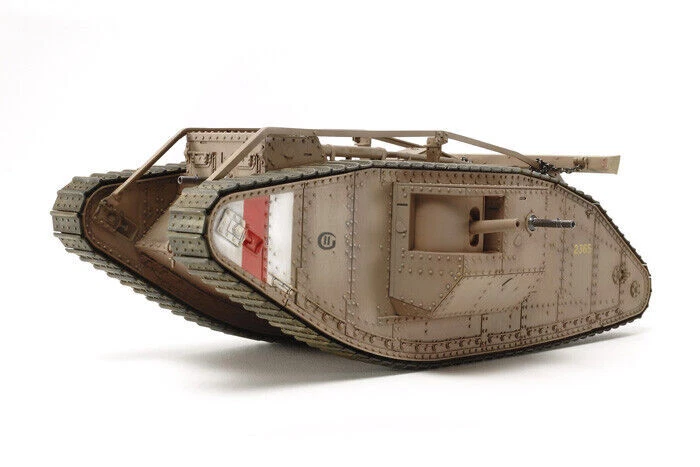 Tamiya WWI British Tank Mk.IV Male with Single Motor 1:35 Model Kit -Multicolor (30057)