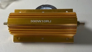 New LM YN 300W 10 ohm Rial Control Golden Aluminium Resistor Wirewound 10 ohm - Picture 1 of 9