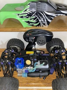 Exceed RC Infinitive 4WD .18 Nitro RTR 1/10 Truck In Good Shape Hsp Hpi Traxxas - Picture 1 of 8