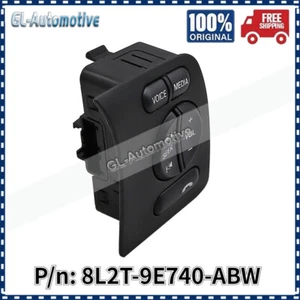 8L2T-9E740-ABW Steering wheel Volume Seek Voice Media Switch For Ford F250 F350 - Bild 1 von 11