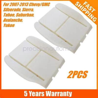 Bottom Seat Foam Cushion Pad For 2007-2013 Chevy Silverado GMC Sierra 1500 2500 Foto 1 de 4